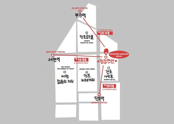 Chungking Mansions Appartement Busan